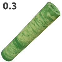 Коврик для йоги ЭВА 173х61х0,3 см (зеленый Мрамор) E40023