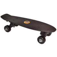 Скейтборд пластиковый 41x12cm (черный) (SK403) E33085