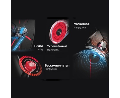 Велотренажер DFC Yesoul BS3-W-21.5 белый (дисплей 21.5")